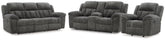 Hoover Furniture Outlet - Ashley Furniture - Frohn Reclining Sofa, Loveseat and Recliner - Reclining Sofa, Loveseat and Recliner - 37406U4