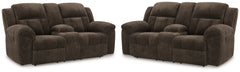 Hoover Furniture Outlet - Ashley Furniture - Frohn Set of 2 Reclining Loveseats - Set of 2 Reclining Loveseats - 37407U5