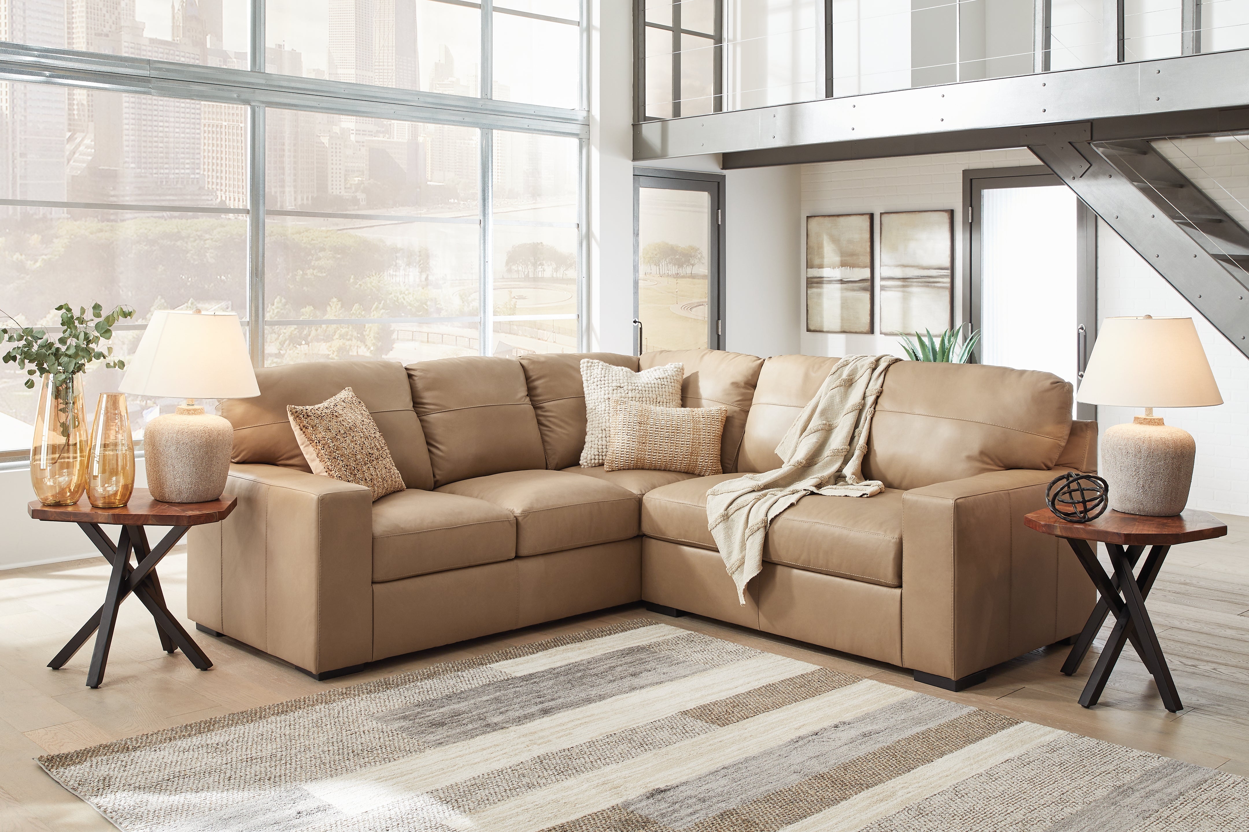 Hoover Furniture Outlet - Ashley Furniture - Bandon 2-Piece Sectional - LAF 2-Piece Sectional - 38006S1