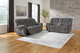 Hoover Furniture Outlet - Ashley Furniture - Foreside Reclining Sofa and Loveseat - Reclining Sofa and Loveseat - 38104U1