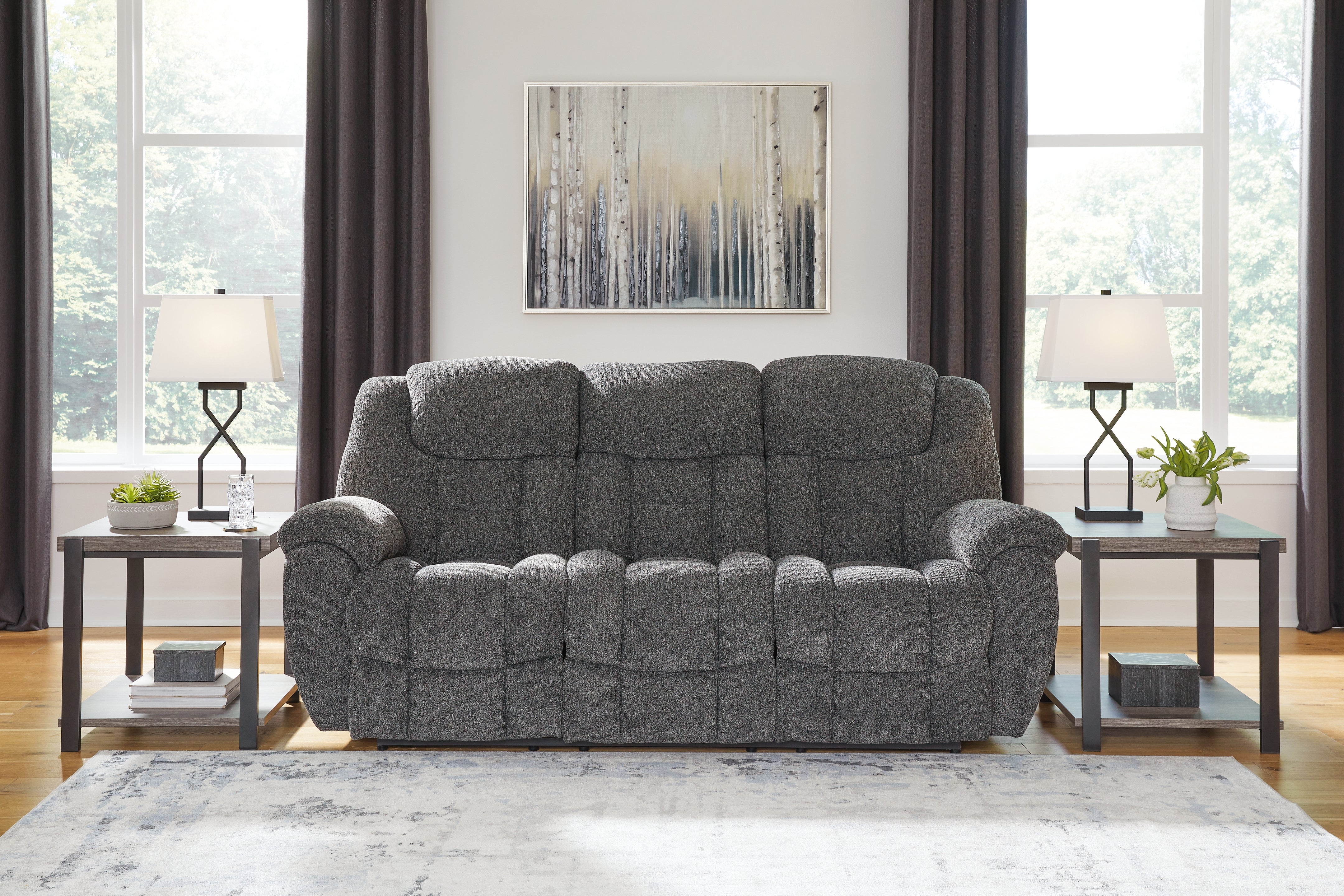 Hoover Furniture Outlet - Ashley Furniture - Foreside Reclining Sofa - Reclining Sofa - 3810488