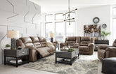 Hoover Furniture Outlet - Ashley Furniture - Stoneland Reclining Sofa, Loveseat and Recliner - Reclining Sofa, Loveseat and Recliner - 39905U6