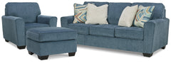 Hoover Furniture Outlet - Ashley Furniture - Cashton Sofa, Chair and Ottoman - Sofa, Chair and Ottoman - 40605U5