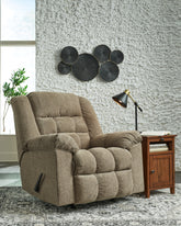 Hoover Furniture Outlet - Ashley Furniture - Kegler Recliner - Rocker Recliner - 4450525