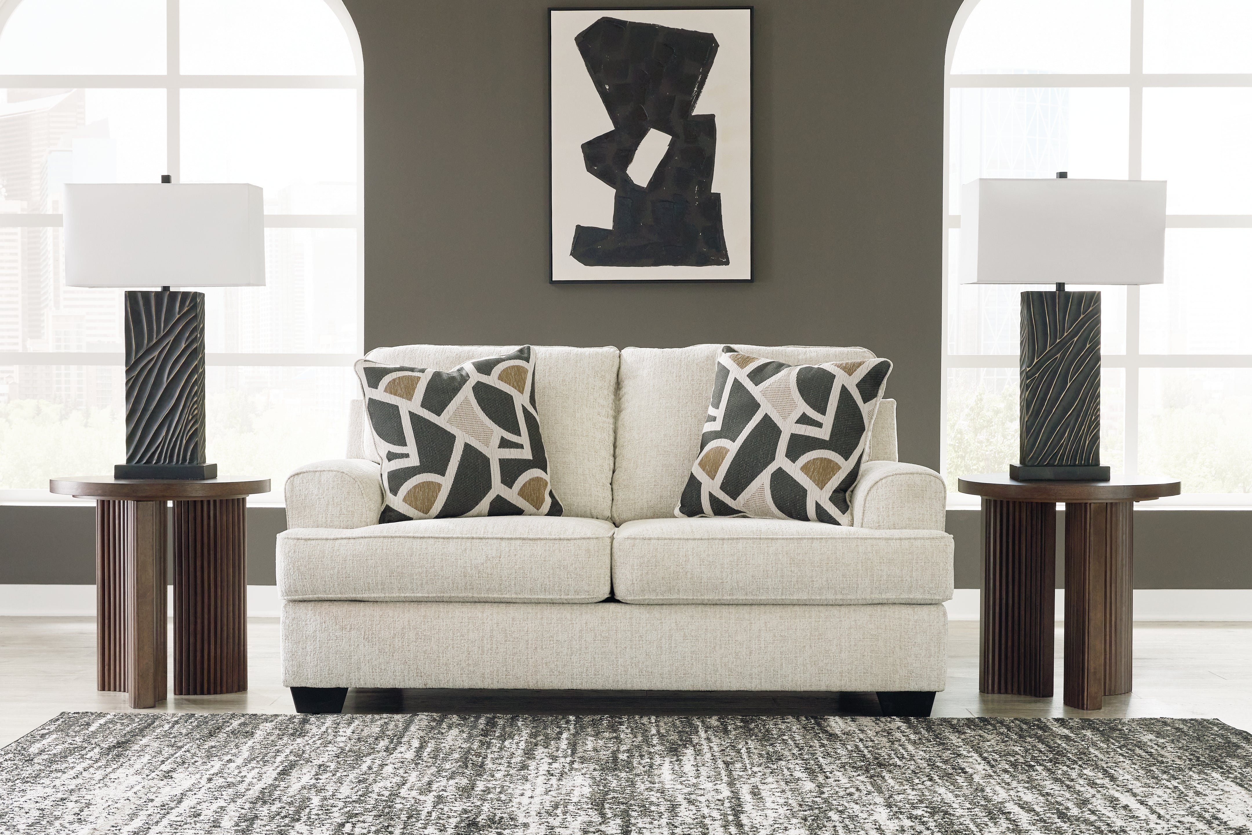 Hoover Furniture Outlet - Ashley Furniture - Heartcort Loveseat - Loveseat - 4460435