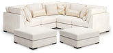 Hoover Furniture Outlet - Ashley Furniture - Donelson Creek 5-Piece Sectional and 2 Oversized Ottomans - 5-Piece Sectional and 2 Oversized Ottomans - 48002U4