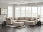 Hoover Furniture Outlet - Ashley Furniture - Newellen 3-Piece Sectional with Chaise - LAF 3-Piece Sectional with Chaise - 48404S2