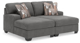 Hoover Furniture Outlet - Ashley Furniture - Clarington 2-Piece Super Chaise - RAF 2-Piece Super Chaise - PC48405S4