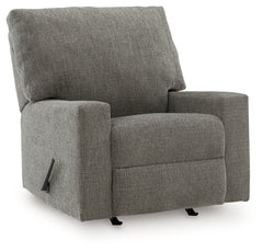 Hoover Furniture Outlet - Ashley Furniture - Clarington Recliner - Rocker Recliner / Greystone - PC4840525