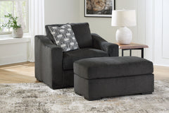 Hoover Furniture Outlet - Ashley Furniture - Wryenlynn Oversized Chair and Ottoman - Oversized Chair and Ottoman - 49405U2