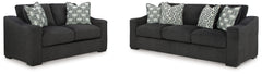 Hoover Furniture Outlet - Ashley Furniture - Wryenlynn Sofa and Loveseat - Sofa and Loveseat - 49405U1