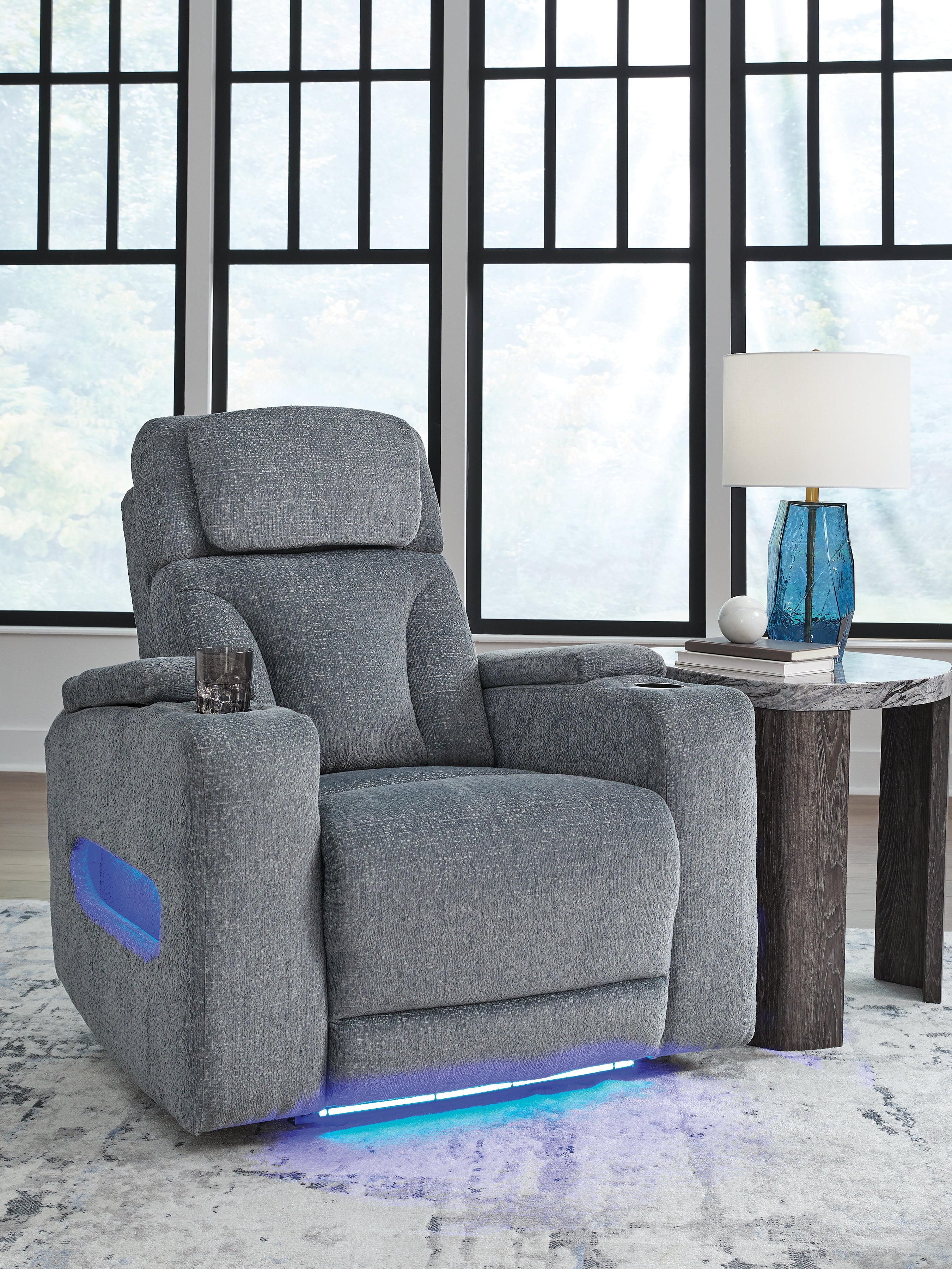 Hoover Furniture Outlet - Ashley Furniture - Studio Cave Power Recliner - PWR Recliner/ADJ Headrest - PC4980213