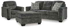 Hoover Furniture Outlet - Ashley Furniture - Lonoke Sofa, Oversized Chair and Ottoman - Sofa, Oversized Chair and Ottoman - 50504U14
