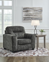 Hoover Furniture Outlet - Ashley Furniture - Lonoke Oversized Chair - Chair and a Half - 5050423