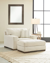 Hoover Furniture Outlet - Ashley Furniture - Maggie Oversized Chair and Ottoman - Oversized Chair and Ottoman - 52003U6