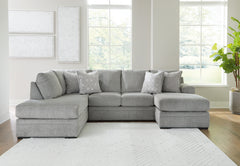 Hoover Furniture Outlet - Ashley Furniture - Casselbury 2-Piece Sectional with Chaise - RAF 2-Piece Sectional with Chaise - 52906S2