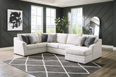 Hoover Furniture Outlet - Ashley Furniture - Koralynn 3-Piece Sectional with Chaise - LAF 3-Piece Sectional with Chaise - 54102S2