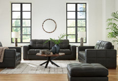 Hoover Furniture Outlet - Ashley Furniture - Luigi Sofa, Loveseat, Oversized Chair and Ottoman - Sofa, Loveseat, Oversized Chair and Ottoman - 56506U3