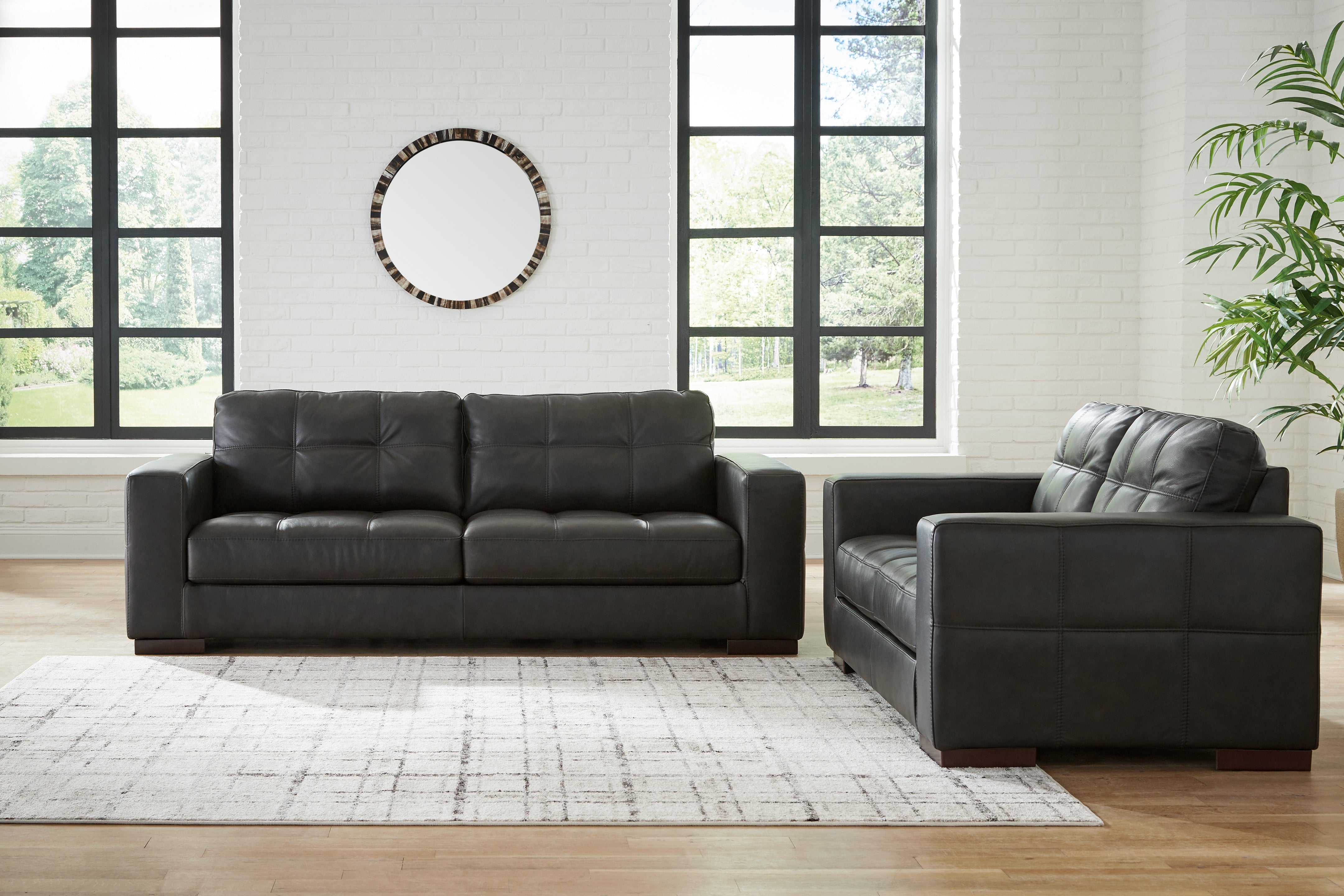 Hoover Furniture Outlet - Ashley Furniture - Luigi Sofa and Loveseat - Sofa and Loveseat - 56506U1