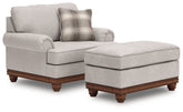 Hoover Furniture Outlet - Ashley Furniture - Clearbrooke Oversized Chair and Ottoman - Oversized Chair and Ottoman - PC56803U4