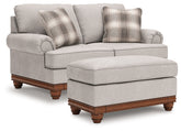 Hoover Furniture Outlet - Ashley Furniture - Clearbrooke Loveseat and Ottoman - Loveseat and Ottoman - PC56803U1