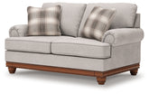Hoover Furniture Outlet - Ashley Furniture - Clearbrooke Loveseat - Loveseat / Sandstone - PC5680335