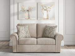 Hoover Furniture Outlet - Ashley Furniture - Sararose Loveseat - Loveseat - 5710235