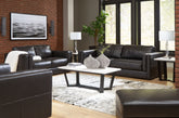 Hoover Furniture Outlet - Ashley Furniture - Amiata Sofa, Loveseat, Oversized Chair and Ottoman - Sofa, Loveseat, Oversized Chair and Ottoman - 57405U4