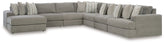Hoover Furniture Outlet - Ashley Furniture - Avaliyah 7-Piece Sectional with Chaise - RAF 7-Piece Sectional with Chaise - 58103S9