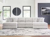 Hoover Furniture Outlet - Ashley Furniture - Cuddle Plush 4-Piece Sectional with Chaise - 4-Piece Sectional with Chaise - PC59106S4