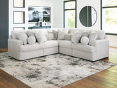 Hoover Furniture Outlet - Ashley Furniture - Cuddle Plush 5-Piece Sectional - RAF 5-Piece Sectional - PC59106S2