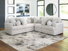 Hoover Furniture Outlet - Ashley Furniture - Cuddle Plush 5-Piece Sectional - RAF 5-Piece Sectional - PC59106S2