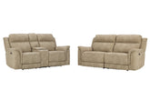 Hoover Furniture Outlet - Ashley Furniture - Next-Gen DuraPella Power Reclining Sofa and Loveseat - Power Reclining Sofa and Loveseat - 59302U1