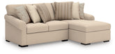 Hoover Furniture Outlet - Ashley Furniture - LadyMae 2-Piece Sectional with Chaise - RAF 2-Piece Sectional with Chaise - 59404S2
