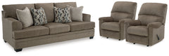 Hoover Furniture Outlet - Ashley Furniture - Stonemeade Sofa and 2 Recliners - Sofa and 2 Recliners - 59505U12
