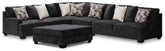 Hoover Furniture Outlet - Ashley Furniture - Lavernett 4-Piece Sectional with Ottoman - 4-Piece Sectional with Ottoman - 59603U1