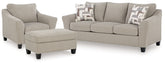 Hoover Furniture Outlet - Ashley Furniture - Willarae Sofa, Oversized Chair and Ottoman - Sofa, Oversized Chair and Ottoman - 59803U2