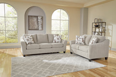Hoover Furniture Outlet - Ashley Furniture - Willarae Sofa and Loveseat - Sofa and Loveseat - 59803U1