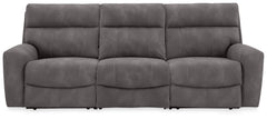 Hoover Furniture Outlet - Ashley Furniture - Next-Gen Durapella 3-Piece Power Reclining Sectional - 3-Piece Power Reclining Sectional - 61003S9