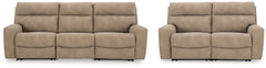Next-Gen Durapella 3-Piece Sectional Sofa and 2-Piece Sectional Loveseat