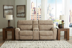 Hoover Furniture Outlet - Ashley Furniture - Next-Gen DuraPella 3-Piece Power Reclining Sectional Loveseat with Console - 3-Piece Power Reclining Sectional Loveseat with Console - 61004S3