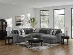 Hoover Furniture Outlet - Ashley Furniture - Bealton 5-Piece Sectional with Chaise - RAF 5-Piece Sectional with Chaise - 61305S7