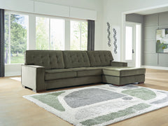 Hoover Furniture Outlet - Ashley Furniture - Caspian-Town 2-Piece Sectional with Chaise - LAF 2-Piece Sectional with Chaise - PC61702S2