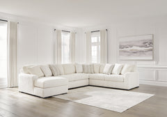 Hoover Furniture Outlet - Ashley Furniture - Chessington 4-Piece Sectional with Chaise - RAF 4-Piece Sectional with Chaise - 61904S3