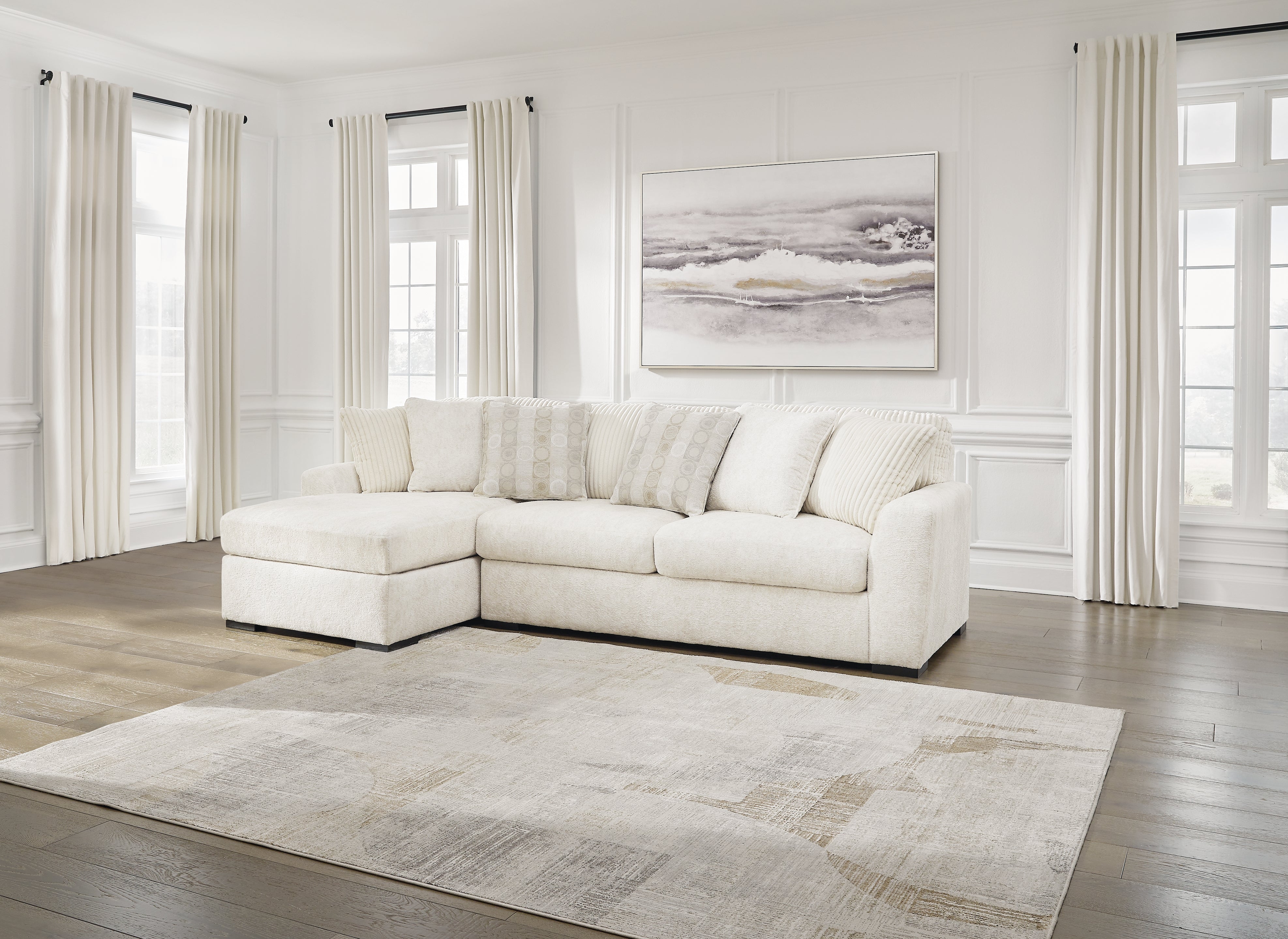 Hoover Furniture Outlet - Ashley Furniture - Chessington 2-Piece Sectional with Chaise - RAF 2-Piece Sectional with Chaise - 61904S1