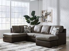 Hoover Furniture Outlet - Ashley Furniture - Castille Way 2-Piece Sectional with Chaise - RAF 2-Piece Sectional with Chaise - PC62703S1