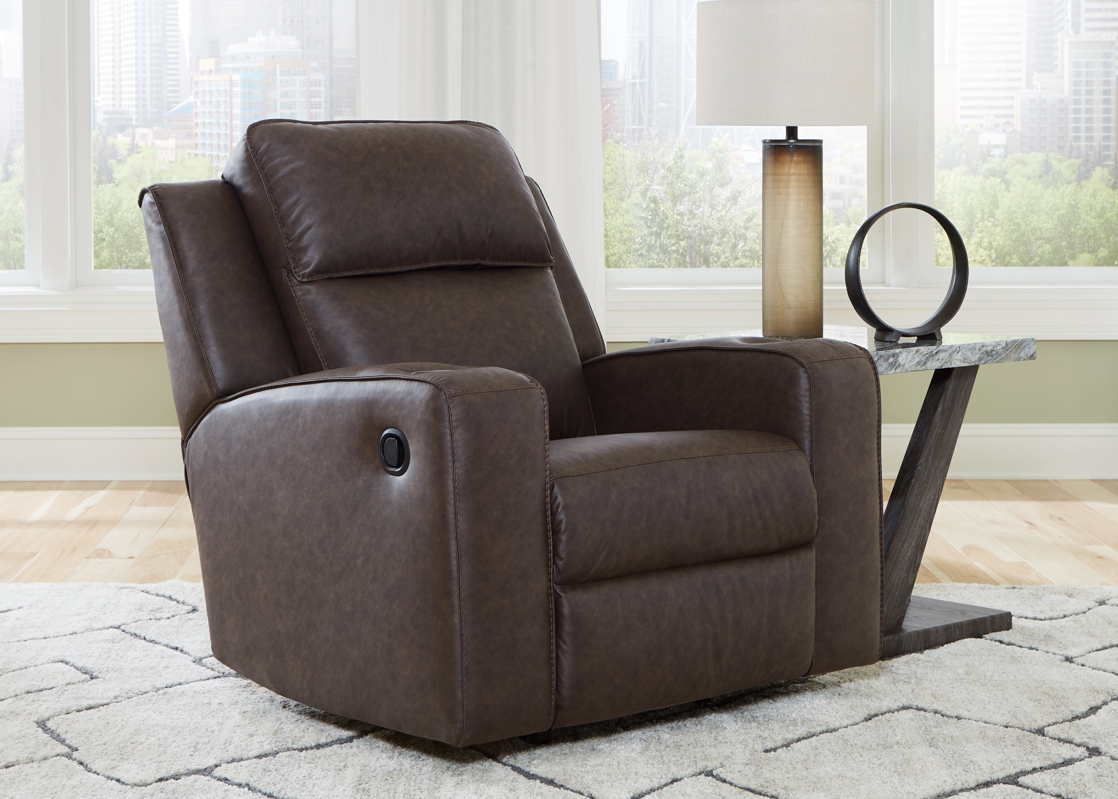 Hoover Furniture Outlet - Ashley Furniture - Lavenhorne Recliner - Rocker Recliner - 6330625