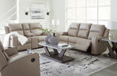Hoover Furniture Outlet - Ashley Furniture - Lavenhorne Reclining Sofa, Loveseat and Recliner - Reclining Sofa, Loveseat and Recliner - 63307U2