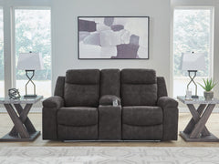 Brysonview Reclining Loveseat with Console