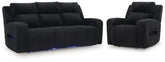 Hoover Furniture Outlet - Ashley Furniture - Forest Lake Power Reclining Sofa and Power Recliner - Power Reclining Sofa and Power Recliner - PC64202U2